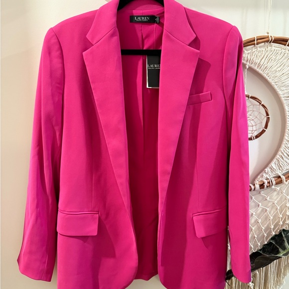 Ralph Lauren Jackets & Blazers - Ralph Lauren Pink Tailored Blazer Jacket